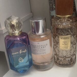 3= Bottles Assorted Perfumes 90 Percent Full Each One